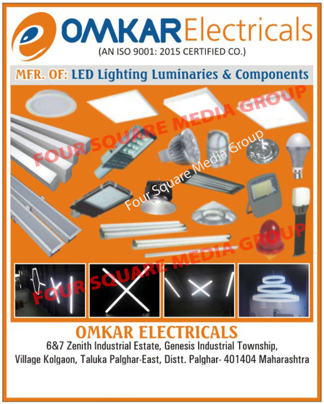 Led Lighting Luminaries, Led Light Luminaries, Led Light Components