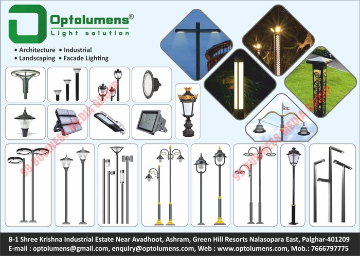 Architectural Lights, Landscape Lights, Facade Lights, Industrial Lights, Led Lights