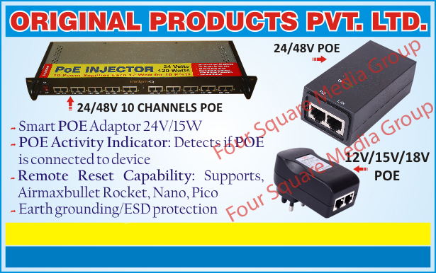 POE Adapters, Ten Port POE