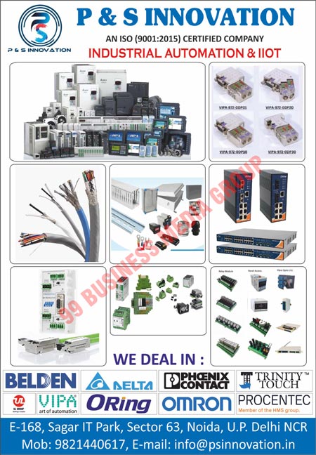 Industrial Automations, Belden Cables, Phoenix Contacts