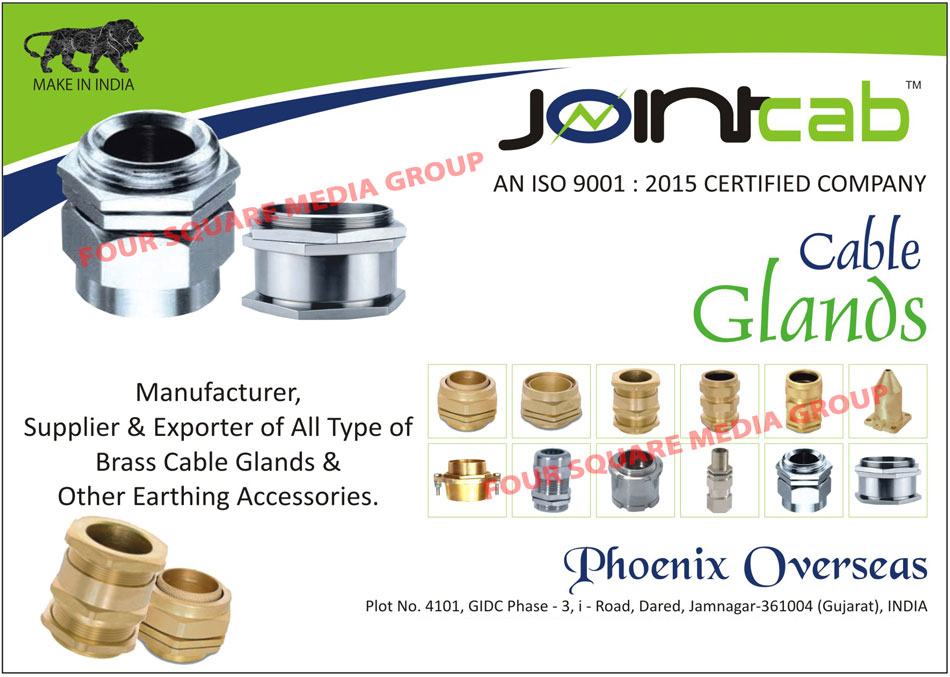 Brass Cable Glands, Earthing Accessories, Single Compression Cable Glands, Double Compression Cable Glands, Flange Type Cable Glands, BW Cable Glands, CW Cable Glands, E1W Cable Glands, A1 Cable Glands, A2 Cable Glands, PG Cable Glands, Metric Cable Glands, Alco Type Cable Glands, Marine Type Cable Glands, Wiping Type Cable Glands, Earthing Clamps, Neutral Links