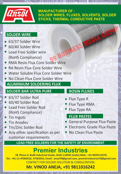 Solder Wires, Fluxes, Solvents, Solder Sticks, Thermal Conductive Pastes, Aluminium Soldering Fluxes, Solder Bar Ultra Pures, Rosin Fluxes, Flux Pastes, Solder Wires, Lead-Free Solder Wire Rohs Compliances, RMA Resin Flux Core Solder Wires, Ra Resin Flux Core Solder Wires, No clean Flux Core Solder Wires, Solder Rods, Lead-Free Solder Rods, Roha Compliances, Tin Ingots, Tin Anodes, Tins, Zinc Solder Rods, R Fluxes, RMA Fluxes, RA Fluxes, General Purpose Paste Fluxes, Electronic Grade Paste Fluxes, No Clean Paste Fluxes, Brazing Alloys, Stainless Steel Sheet Laser Cutting Machines, Carbon Steel Sheet Laser Cutting Machines, Aluminium Sheet Laser Cutting Machines, Brass Sheet Laser Cutting Machines