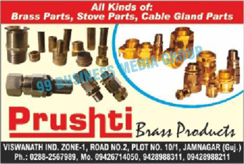 Brass Parts, Stove Parts, Cable Gland Parts