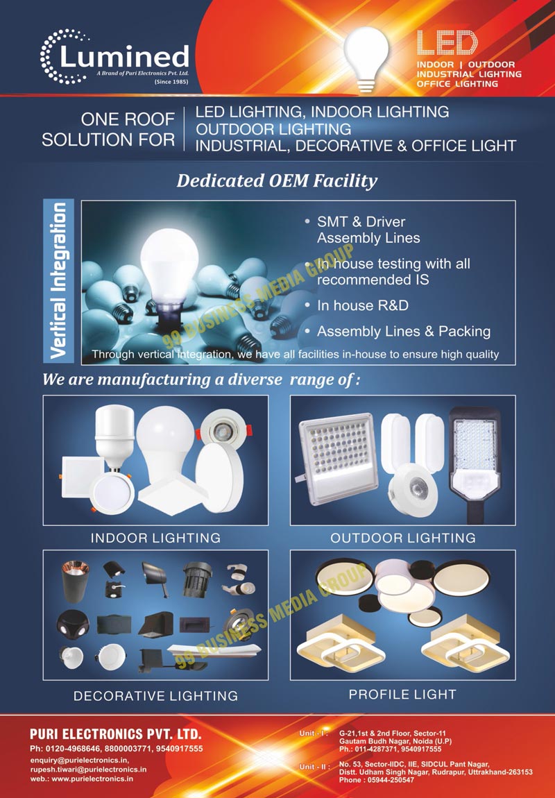 Led Lighting Luminaires Suitables, Led Lightings, LED Bulb Assemblies, Reflow Machines, VCD Machines, Power Meters, Led Bulbs, Indoor Led Lights, Outdoor Led Products, Led Lighting Applications, Indoor Lightings, Outdoor Lightings, Industrial Lights, Decorative Lights, Office Lights, Profile Lights