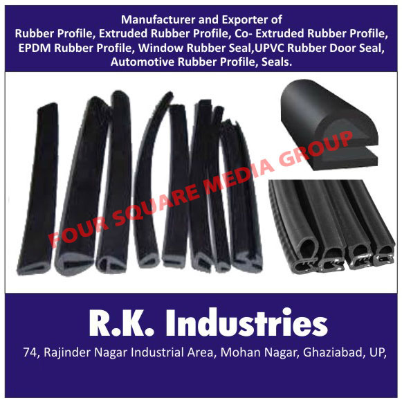 Rubber Profile, Extruded Rubber Profile, Co Extruded Rubber Profile, EPDM Rubber Profile, Window Rubber Seal, UPVC Rubber Door Seal, Automotive Rubber Profile, Rubber Seal