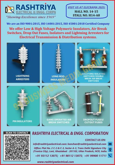 Transmission Line Accessories, Distribution Line Accessories, Transmission Line Polymer Insulators, Transmission Line LT Porcelain Insulator Discs, Transmission Line HT Porcelain Insulator Discs, Transmission Line Pins, Transmission Line Posts, Transmission Line Shackles, Transmission Line Guy Insulators, Transmission Line Lighting Arrestors, Transmission Line Gang Operated Air Break Switches, Transmission Line Isolators, Transmission Line Expulsion Fuse Cut Outs, Transmission Line Drop Out Fuses, Transmission Line GI Pins, Transmission Line HT Hardwares, Transmission Line LT Hardware, Transmission Line PG Suspension Clamps, Transmission Line Dead End Clamps, Transmission Line Tension Clamps, Transmission Line Danger Plates, Transmission Line Number Plates, Transmission Line FRP Cross Arms, Transmission Line Top Hampers, Transmission Line Copper Bonded Earthing Rods, Distribution Line Polymer Insulators, Distribution Line LT Porcelain Insulator Discs, Distribution Line HT Porcelain Insulator Discs, Distribution Line Pins, Distribution Line Posts, Distribution Line Shackles, Distribution Line Guy Insulators, Distribution Line Lighting Arrestors, Distribution Line Gang Operated Air Break Switches, Distribution Line Isolators, Distribution Line Expulsion Fuse Cut Outs, Distribution Line Drop Out Fuses, Distribution Line GI Pins, Distribution Line HT Hardwares, Distribution Line LT Hardwares, Distribution Line PG Suspension Clamps, Distribution Line Dead End Clamps, Distribution Line Tension Clamps, Distribution Line Danger Plates, Distribution Line Number Plates, Distribution Line FRP Cross Arms, Distribution Line Top Hampers, Distribution Line Copper Bonded Earthing Rods, Long Rod Insulators, Surge Arresters, Lightning Arresters, Drop Out Fuses, Cut Out Fuses, Pin Insulators, Gang Operated Air Break Switches, Isolators, Duoble Break Switches, Hi-Voltage Polymeric Insulators, Switchgears, Fuses, Electrical Transmissions, Distribution Systems, Low Voltage Polymeric Insulators, High Voltage Polymeric Insulators, Air Break Switches, Electrical Transmission Isolator Arresters, Distribution System Isolator Arresters, Electrical Transmission Lightning Arresters, Distribution System Lightning Arresters, Isolator Arresters, Isolating Switches, Double Air Break Switches