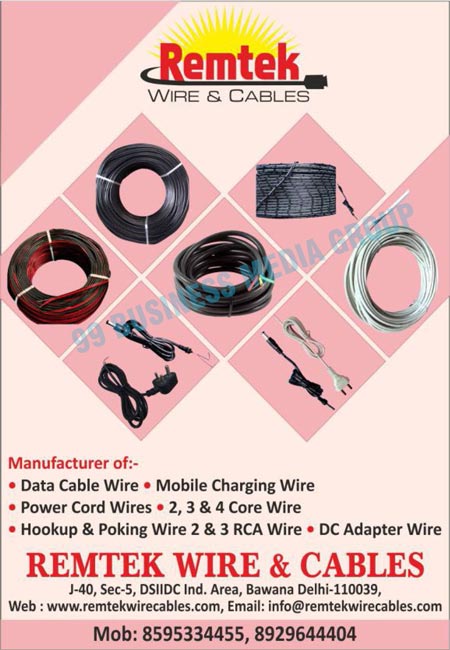 Wires, Cables, USB Data Cable Wires, Mobile Charging Wires, RCA Wires, Power Cord Wires, Power Cord Cables, Hook Up Wire DC Adaptor Leads, 2 RCA Cables, 3 RCA Cables, 3 RCA Wires, 2 Pin Power Cords, 3 Pin Power Cords, DC Pin Adaptor Leads, Unicef Pin Adaptor Leads, Hook Up Wires, Hookup Red Wires, Twin Parallel Wires, White Tie Wires, 2 Core Flat Round Wires, 3 Core Flat Round Wires, Data Cable Wires, 2 Core Wires, 3 Core Wires, Poking Wires, 2 RCA Wires, DC Adapter Wires