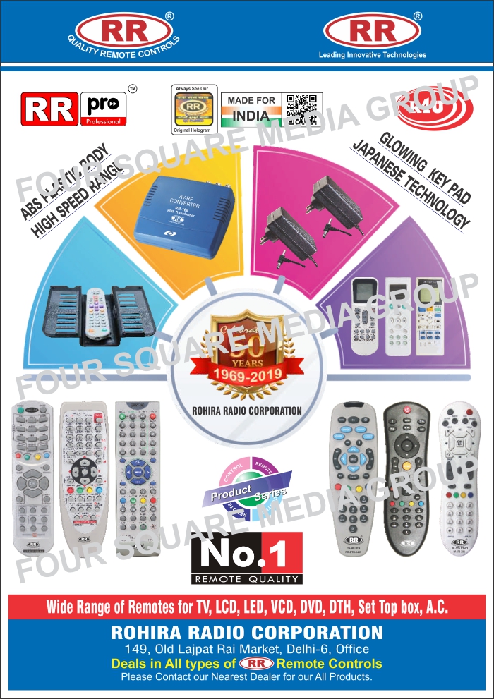 Remote Controls, LCD Remotes, LED Remotes, TV Remotes, VCD Remotes, DVD Remotes, DTH Remotes, Set Top Box Remotes, AC Remotes,Electrical Products
