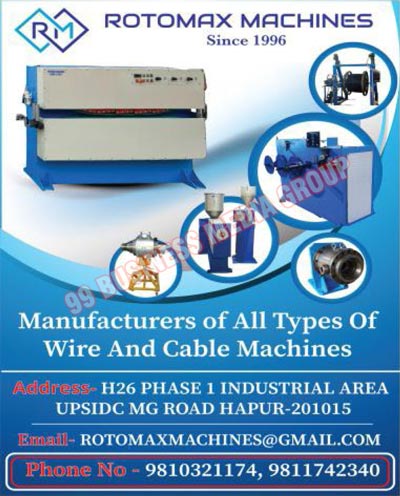 Wire Machines, Cable Machines, Wire Making Machines, Cable Making Machines
