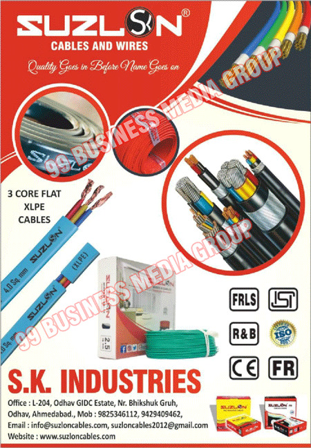 Cables, 3 Core Flat Xlpe Cables, Wires