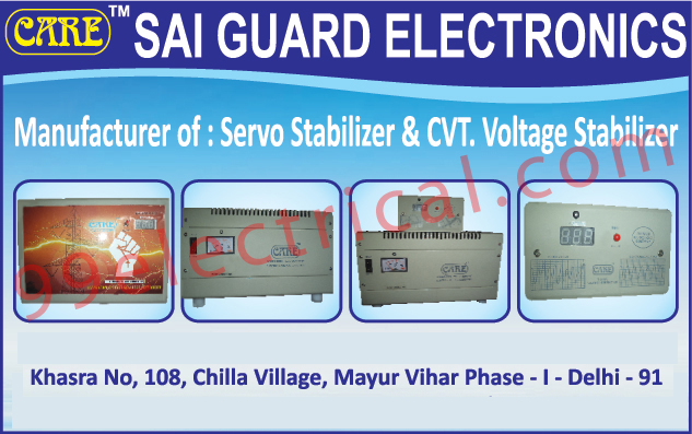 Servo Stabilizers, CVT Voltage Stabilizers,Electrical Products, Stabilizer, UPS