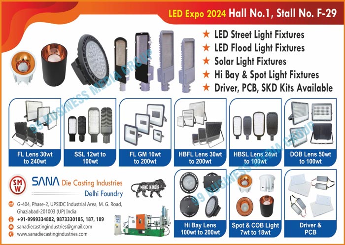 Led Light Fixtures, Led Street Light Fixtures, Led Flood Light Fixtures, Led Panel Light Fixtures, Led Bulb Fixtures, Aluminium Sand Castings, Led Street Light Housings, Led Flood Street Light Housings, Led SKD Kits, Led Fixtures, Solar Light Fixtures, Led Derivers, Led PCBs, Led Spot Lights, Led COB Lights, Led Hi Bay Lens, Led DOB Lens, Led HBSL Lens, Led HBFL Lens, Led Flood Light Lens, Led Street Light Lens