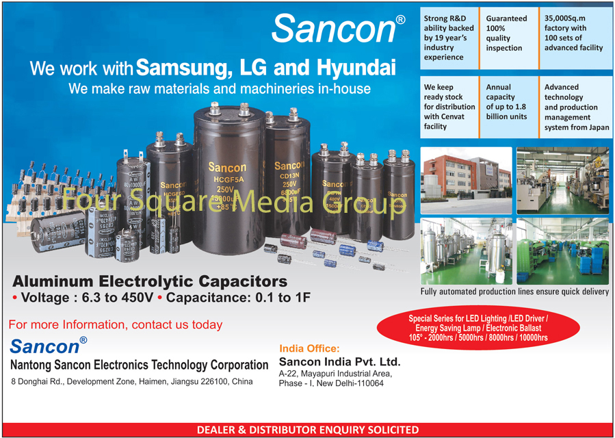 Aluminium Electrolytic Capacitors,Capacitor, Electrolytic Capacitor, Chip Capacitors, Axial Aluminum Electrolytic Capacitors