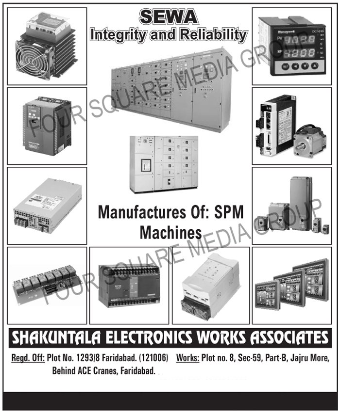 SPM Machines, Special Purpose Machines, Control Panels, Distribution Panels, MCC Panels, PCC Panels