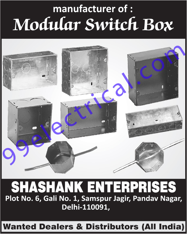 Modular Switch Boxes,Switch Box, Electrical Switch Box, Electrical Parts, Electrical Box