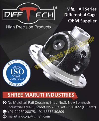 Differential Cages, Industrial Differential Cases, High Precision Products