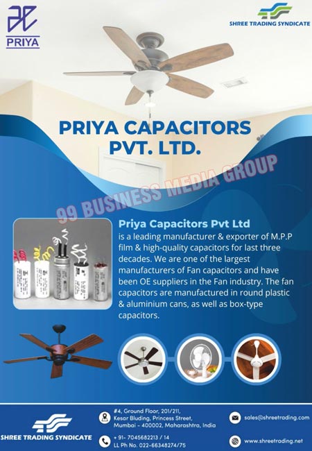 Electronic Components, DC Electrolytic Capacitors, Starting Capacitors, Fan Capacitors, AC Capacitors, Oil Filled Capacitors, APP Power Capacitors, Run Capacitors, Phase Cap Capacitors, Square Cap Capacitors, Three Phase Filter Reactors, Power Factor Controllers, Oil Filled Fan Capacitors, Tibcon Capacitors, PFC Capitors, Key Components, Electrical Components, Electrical Capacitors, Motor Star Capacitors, Motor Run Capacitors, Metallized Polypropylene Capacitors, Fan Application Motor Star Capacitors, Refrigerator Motor Star Capacitors, Air Conditioner Motor Star Capacitors, Cooler Motor Star Capacitors, Submersible Pump Motor Star Capacitors, Fan Application Motor Run Capacitors, Refrigerator Motor Run Capacitors, Air Conditioner Motor Run Capacitors, Cooler Motor Run Capacitors, Submersible Pump Motor Run Capacitors, AC Filtering Metallized Polypropylene Capacitors, UPS Metallized Polypropylene Capacitors, Drive Metallized Polypropylene Capacitors, Phicap Capacitors, Phasecap Capacitors, Squarecap Capacitors, Polecap Capacitors, Duracube Capacitors, Three Phase Reactor Components, Power Factor Controller Components, Thyristor Module Components, Capacitor Duty Contractor Components, LT-App Capacitor Components