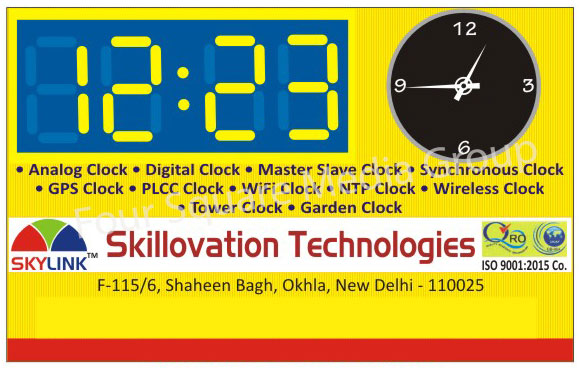 Analog Clocks, Digital Clocks, Master Slave Clocks, Synchronous Clocks, Gps Clocks, Plcc Clocks, Wifi Clocks, Ntp Clocks, Wireless Clocks, Tower Clocks, Garden Clocks