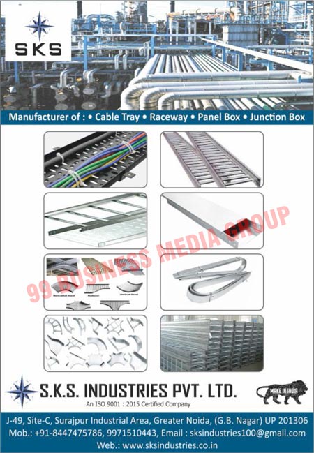 Cable Trays, Raceways, Panel Boxes, Junction Boxes