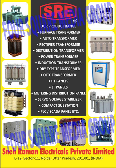 Servo Voltage Stabilizers, Electrical Transformers, Control Panels