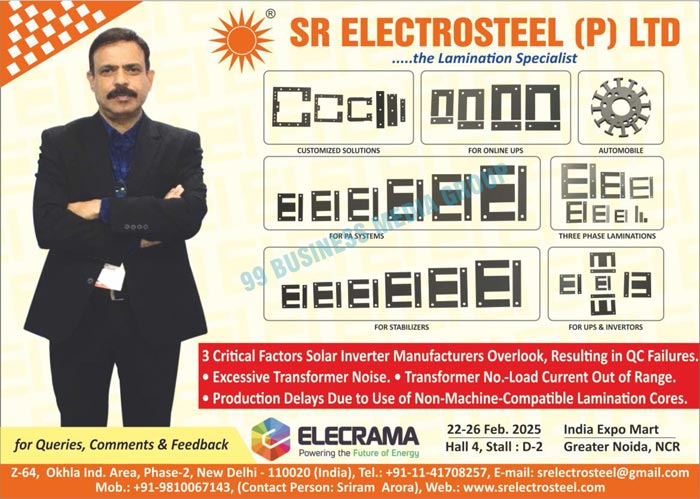 Online UPS Electrical Stampings, Automobile Electrical Stampings, PA System Electrical Stampings, Three Phase Lamination Electrical Stampings, Mounted Transformer Electrical Stampings, Stabilizer Electrical Stampings, UPS Electrical Stampings, Inverter Electrical Stampings, Solar Fan Electrical Stampings, Electrical Stampings, Lamination Stampings, PCB Mounted Transformer Electrical Stampings