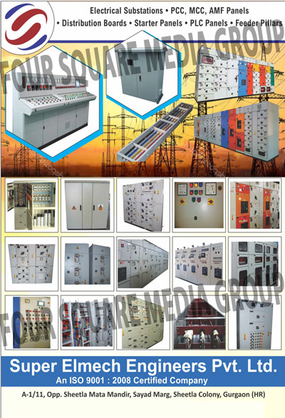 Electrical Substations, PCC Panels, MCC Panels, AMF Panels, Distribution Boards, Stater Panels, Feeder Pillars