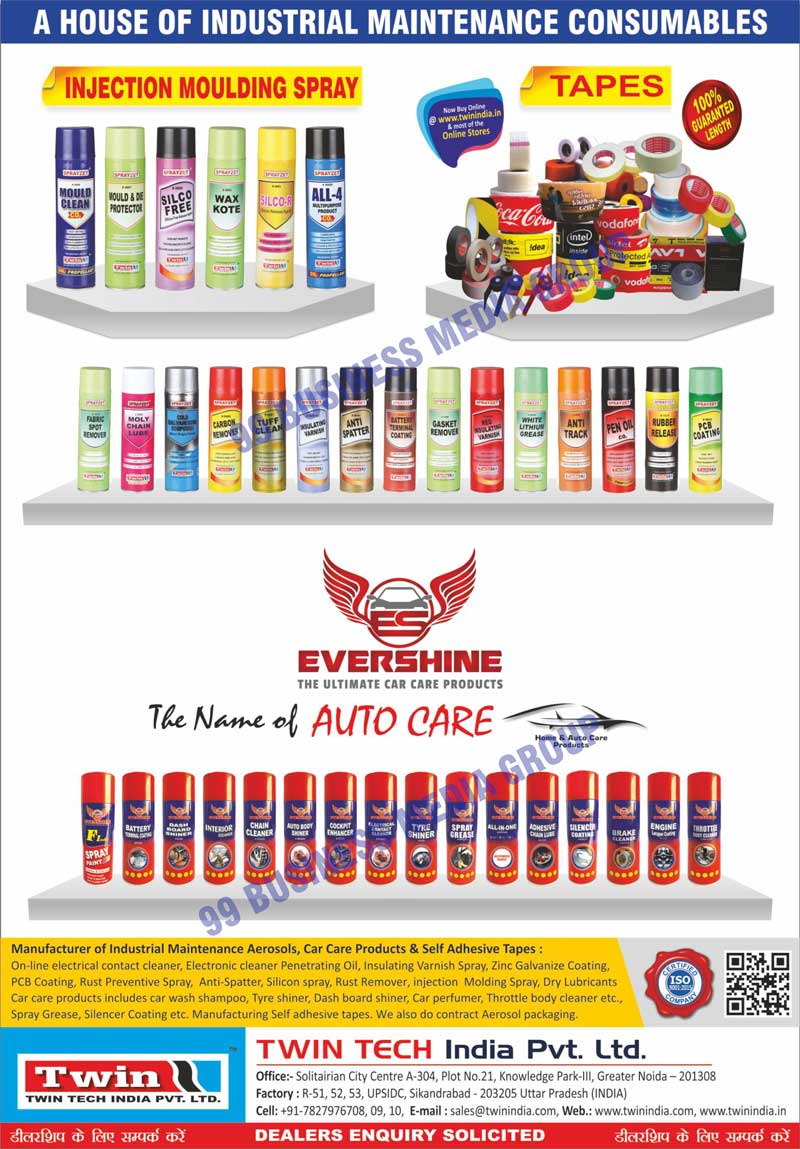 Automotive Care Products, Car Care Products, Car Spray Greases, Car Engine Flushes, Self Adhesive Tapes, Industrial Maintenance Aerosols, Hacker Mosquito Vaporizers, Hacker Mosquito Repellents, Dashboard Shiners, Engine Lacquer Coatings, Car Auto Body Shiners, Car Adhesive Chain Lubes, Car Silencer Coating Sprays, Car Tyre Shiners, Car Alloy Wheel Cleaners, Automotive Battery Terminal Coatings, Automotive Electrical Contact Cleaners, Car Brake Cleaners, Online Electrical Contact Cleaners, Electronic Cleaners, Penetrating Oils, Insulating Varnish Sprays, Printed Circuit Board Coating Aerosols, Synthetic Rubber Coatings, Galvanize Aerosols, Brass Coating Aerosols, SS Coating Aerosols, Rust Preventive Sprays, Zinc Galvanize Coatings, Anti Spatters, Silicon Sprays, Rust Removers, Car Wash Shampoos, Tyre Shiners, Dashboard Shiners, Car Perfumes, Car Throttle Body Cleaners, Aerosol Packaging Service Contract Basis, Aerosol Filling Machines, Automotive Air Freshners, Aerosol Industry Booster Pumps, Aerosol Industry Crimping Machines, Aerosol Industry Pneumatic De Crimpers, Aerosol Machines, Aerosol Industry Gas Filling Machines, Aerosol Industry Liquid Filling Machines, Aerosol Industry Hand Operated Crimping Machines, Aerosol Industry De Crimping Machines, Aerosol Industry De odorising Columns, Aerosol Industry Mixer Machines, Fabric Spot RemoverS, Mould Cleaners, Wire Rope Lubes, Carbon RemoverS, Mould Protectors, Die Protectors, Red Insulating VarnishS, Electronic Cleaner Co2, Pen Oils, Air Drying Paints, Car Polishes, Glass Cleaner Liquids, Car Vinyl Protectants, Motorcycle Vinyl Protectants, Car Carnauba Waxs, Injection Moulding Sprays, Injection Molding Spray, Tuff Cleaners, Multipurpose Product CO2, White Lithium Grease, Silco Free Spray, Moly Chain Lubes, Safety Solvent CO2, Wax Kotes, Silco R, Silicon Release Agent Sprays, Cold Galvanising Compounds, Gasket Removers, PCB Coating Sprays, Anti Track Sprays, Rubber Release Sprays, Belt Dressing Sprays, Home Car Products, Furniture Polishes, Treadmill Lubricants, Floor Sanitizers, Car Deos, Radiator Coolants, Interior Cleaners, Chain Cleaners, Cockpit Enhancers, Mould Sprays, Industrial Petro Canada Lubricants