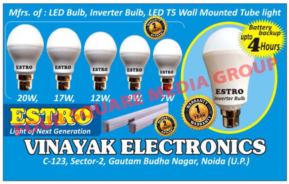 Led Lights, Led Bulbs, Inverter Bulbs, Tube Lights